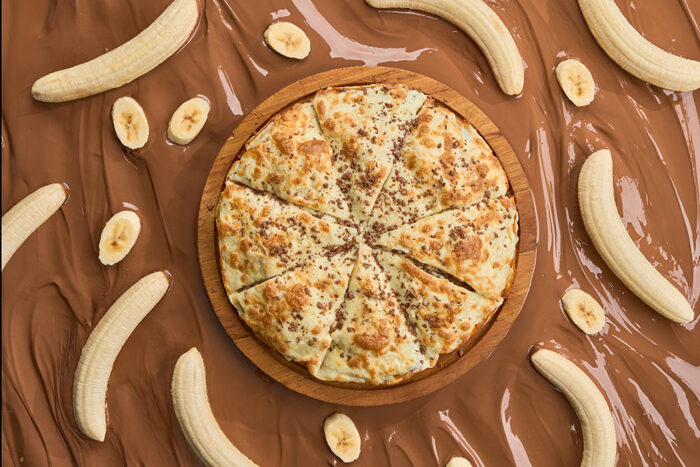 Пицца «Сумасшедший банан» 🍌